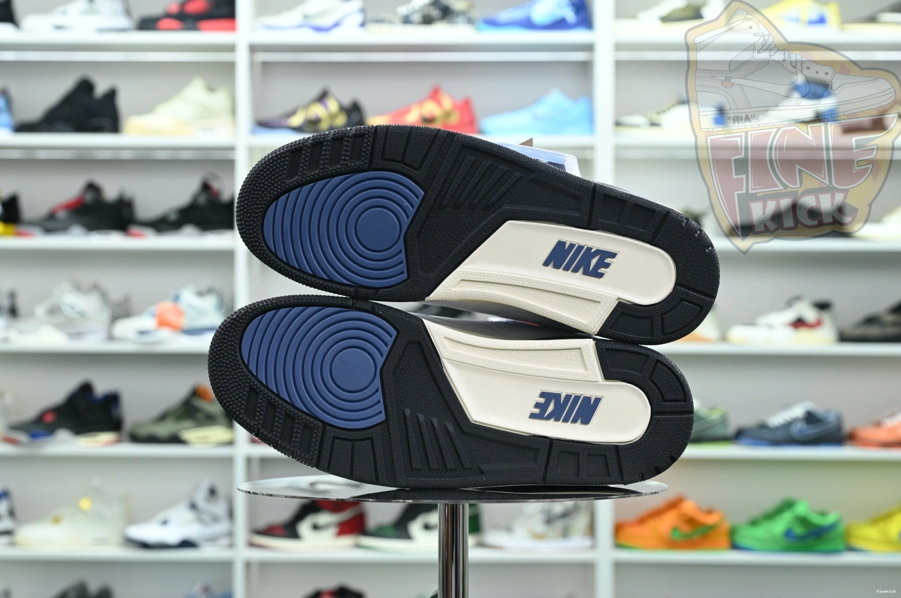Air x Maniére Ma BLUE” Jordan Jordan3“DIFFUSED A 0823